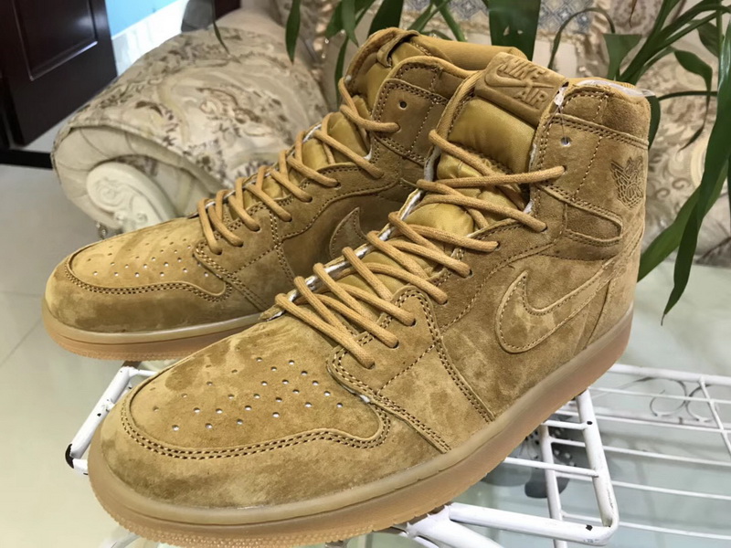 Authentic Air Jordan 1 Retro High OG Wheat